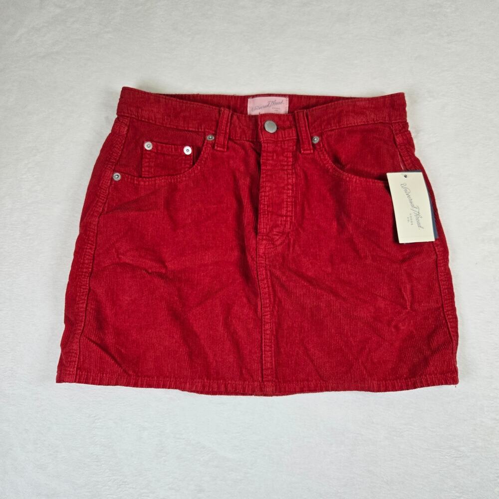 Universal Thread Mini Skirt Corduroy Womens size 2 0641 - Picture 3 of 10